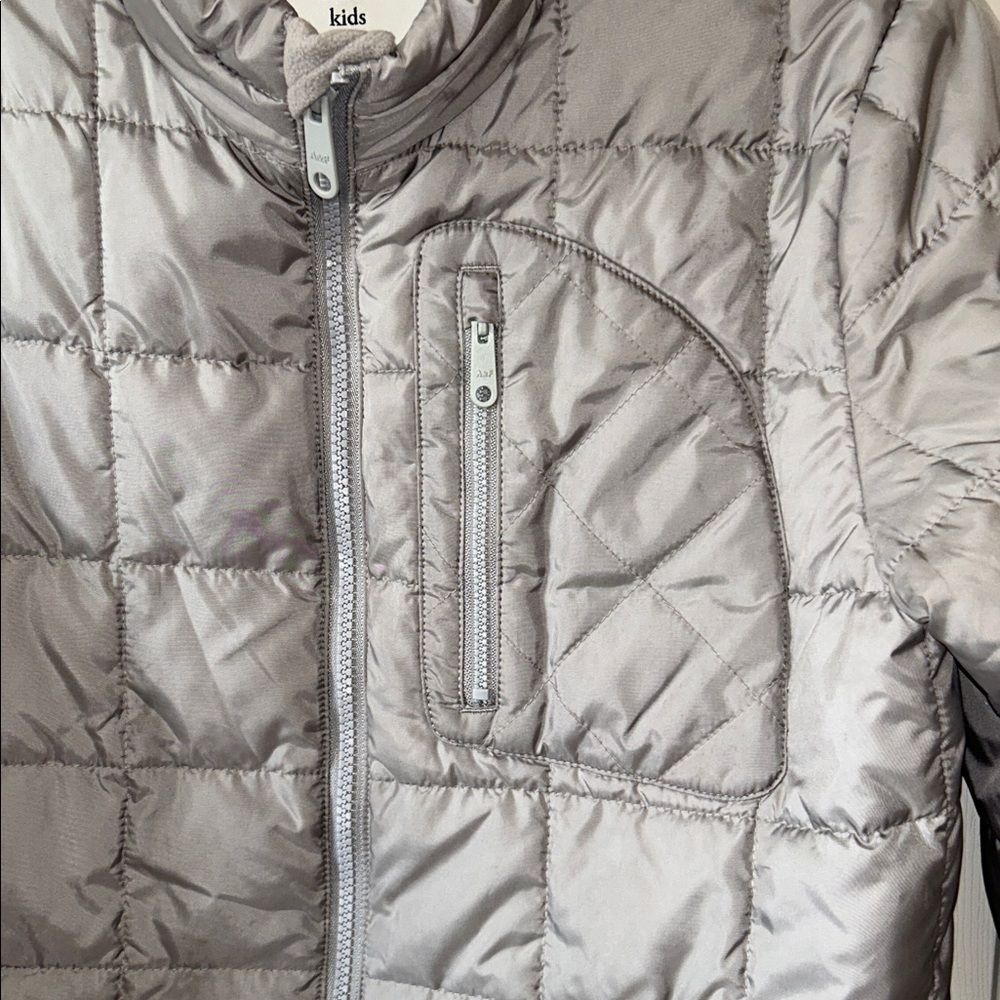 Abercrombie & Fitch Boys Gray Lightweight Full Zip Jacket‎ Coat Size 13-14Y Fall - Picture 4 of 9
